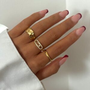 Bague en acier inoxydable Ajustable Résiste à…